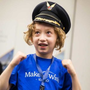 Tristan arrives at Alaska Airlines